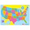 Ashley Productions Smart Poly™ U.S. Basic Map Learning Mats, 10ct.